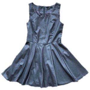 Forever 21 Gray Skater Dress
